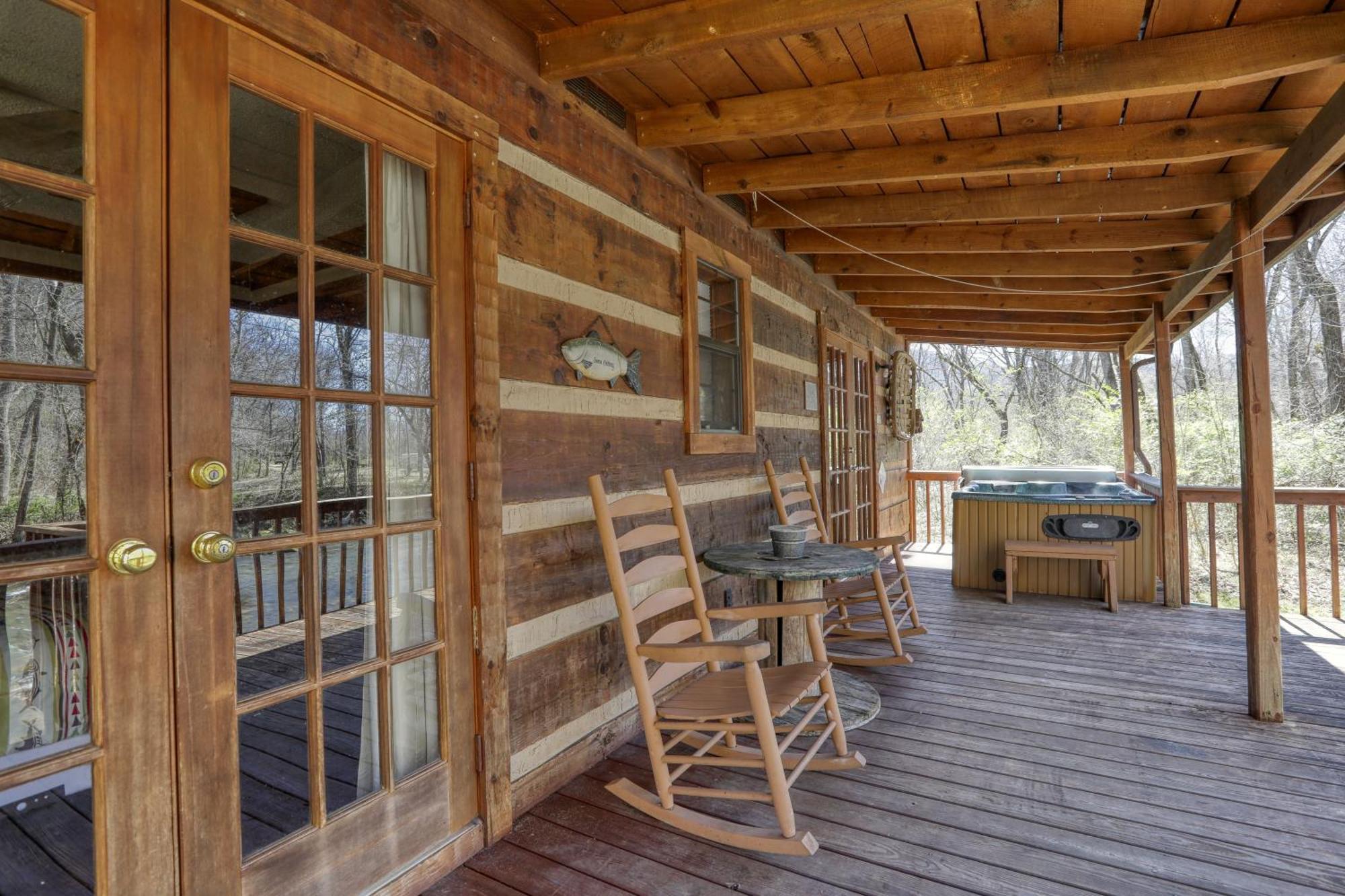 Creekside Memories Cabin Cosby Bagian luar foto